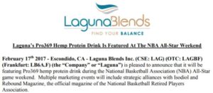 Isodiol International February 17th, 2017 news release.