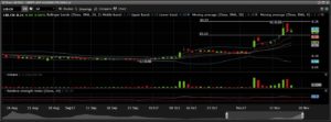 Liberty Leaf Holdings daily chart.
