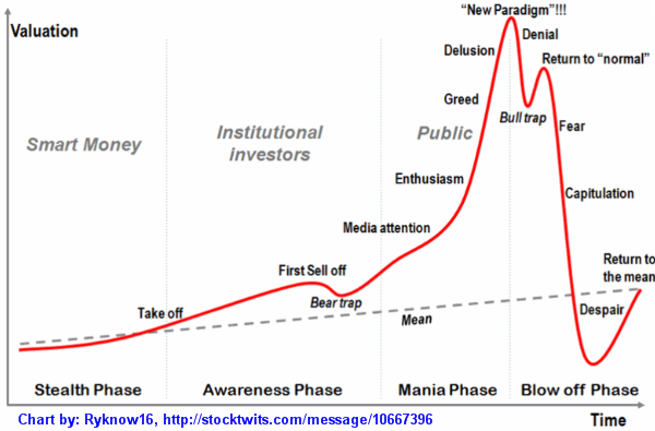 The life cycle of a hot sector.