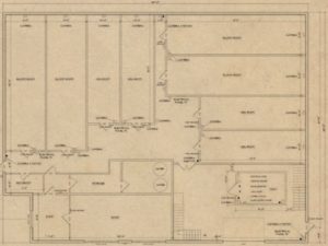 The floor plan of Choom Holding's Virden BC facility.