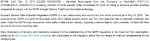 Identillect Technologies December 14, 2017 news release outline the future potential for the company.