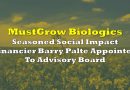 MustGrow: Seasoned Social Impact Financier Barry Palte Appointed To Advisory Board