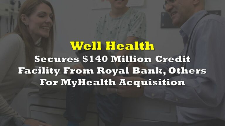 WELL Health Secures $140 Million Credit Facility From Royal Bank Of ...