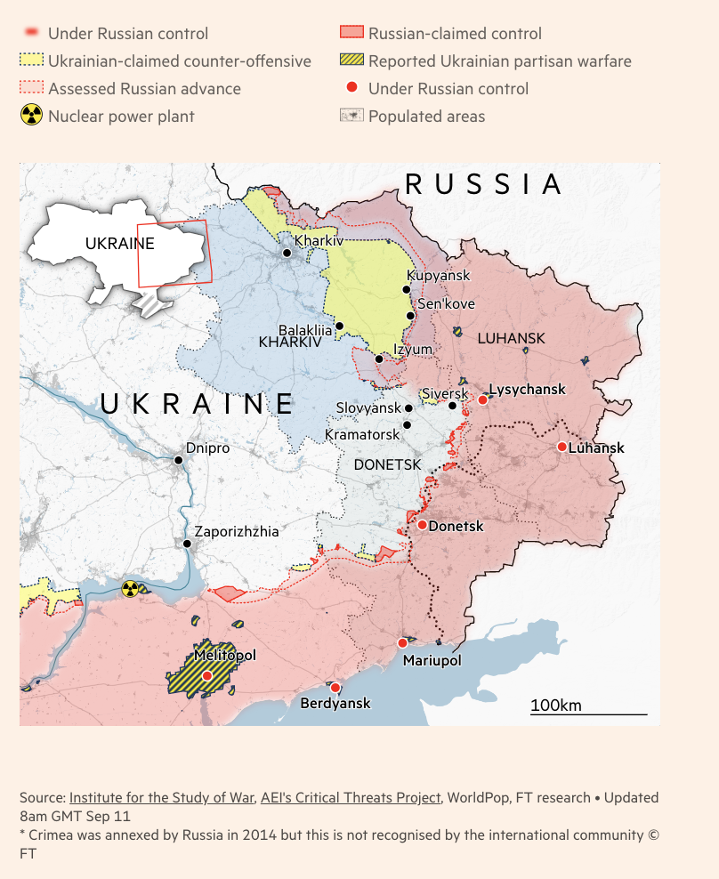 Is Russia Losing the War? Ukraine Forces Push Into Russian-Occupied 