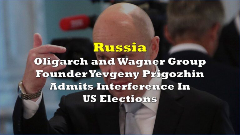 Russian Oligarch and Wagner Group Founder Yevgeny Prigozhin Admits ...