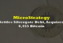 MicroStrategy Settles Silvergate Debt, Acquires 6,455 Bitcoin