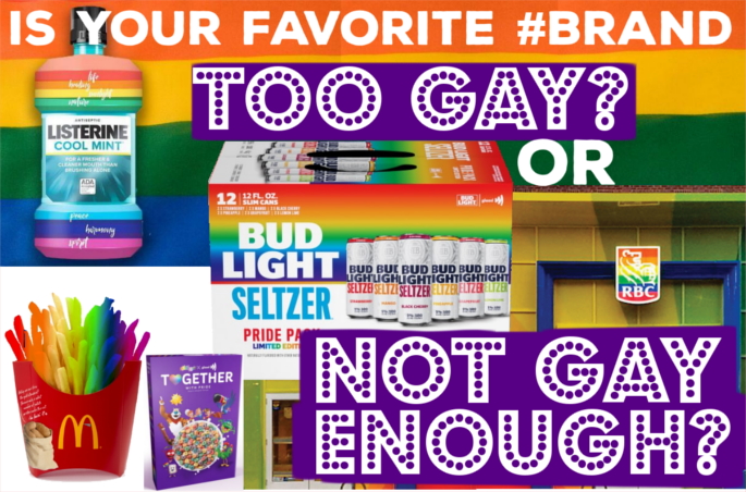 Gay branding is gay