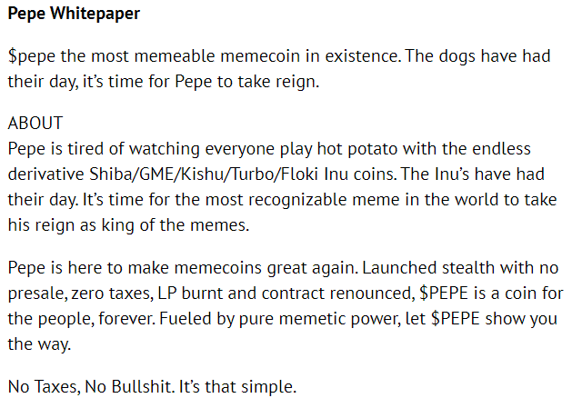 Pepe Coin The most memeable Memecoin - Meme Coin