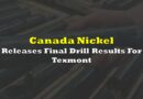 Canada Nickel Releases Final Drill Results For Texmont, Hitting 1.06% Nickel Over 12 Metres