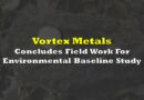 Vortex Metals Concludes Field Work For Environmental Baseline Study