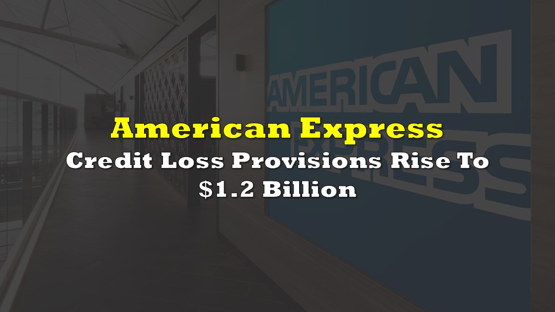 American Express Credit Loss Provisions Rise To 1 2 Billion The 