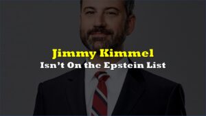 Jimmy Kimmel Isn't On the Epstein List | the deep dive