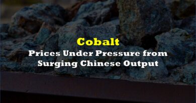 Cobalt Prices Under Pressure from Surging Chinese Output