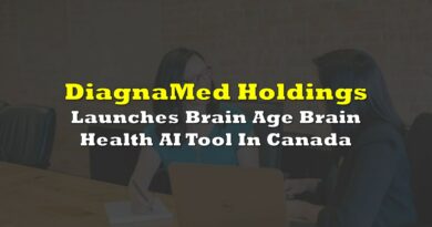 DiagnaMed Launches Brain Age Brain Health AI Tool In Canada