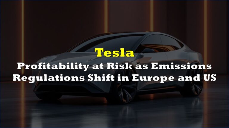 Regulation Tesla Tesla Profitability at Risk as Emissions Regulations Shift in Europe ...