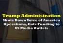 Trump Administration Shuts Down Voice of America Operations, Cuts Funding to US Media Outlets