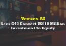 Verses AI Sees G42 Convert US$10 Million Investment To Equity