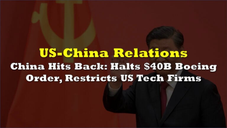 China Hits Back: Halts $40B Boeing Order, Restricts US Tech Firms | the ...