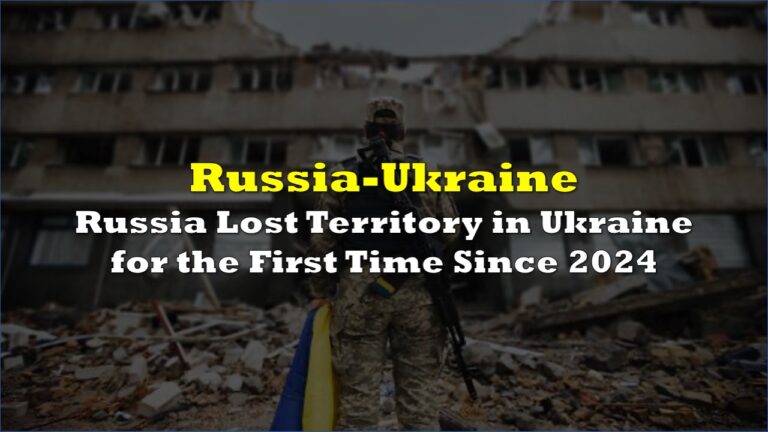 Russia Lost Territory in Ukraine for the First Time Since 2024 | the ...
