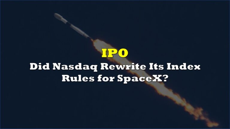 Did Nasdaq Rewrite Its Index Rules for SpaceX? | the deep dive