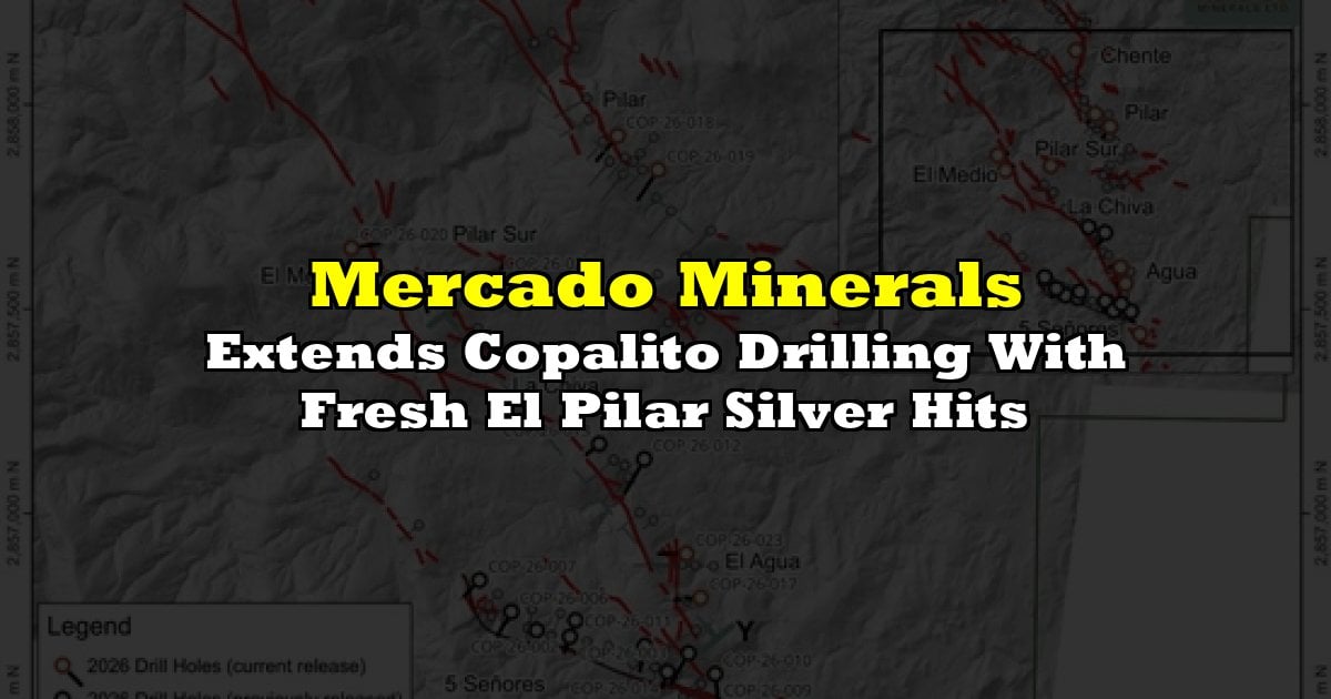 Extends Copalito Drilling With Fresh El Pilar Silver Hits