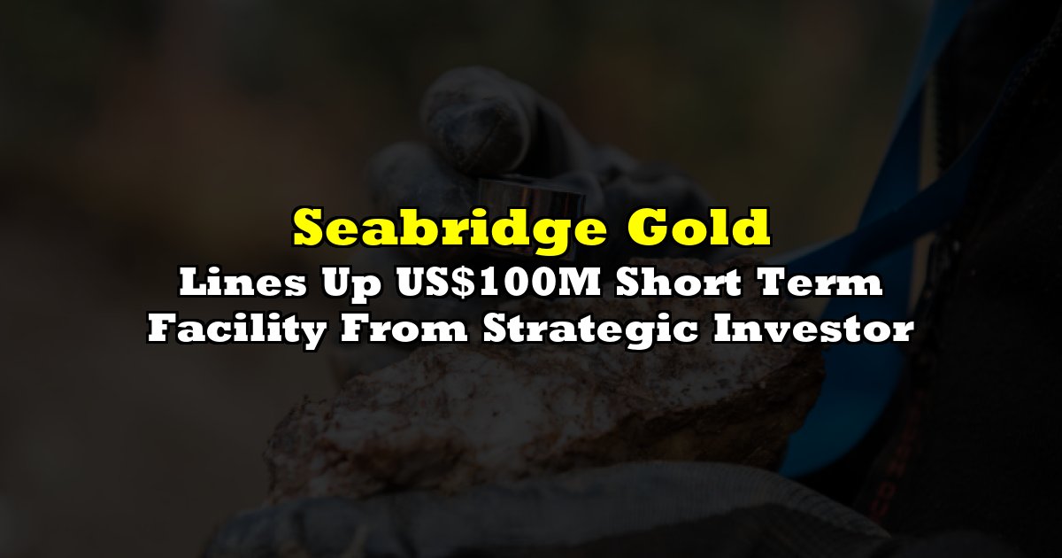 Lines Up US$100M Short Term Facility From Strategic Investor