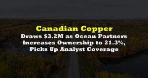 Draws $3.2M as Ocean Partners Increases Ownership to 21.3%, Picks Up Analyst Coverage