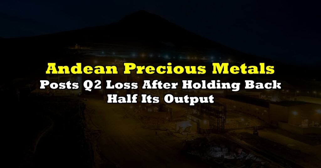 Posts Q2 Loss After Holding Back Half Its Output