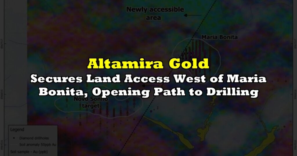 Secures Land Access West of Maria Bonita, Opening Path to Drilling