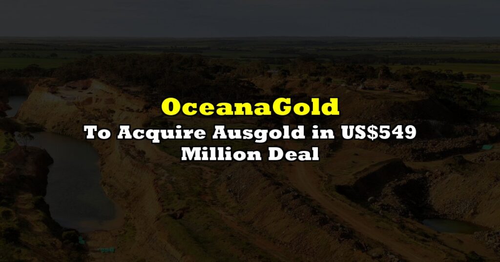 To Acquire Ausgold in US$549 Million Deal