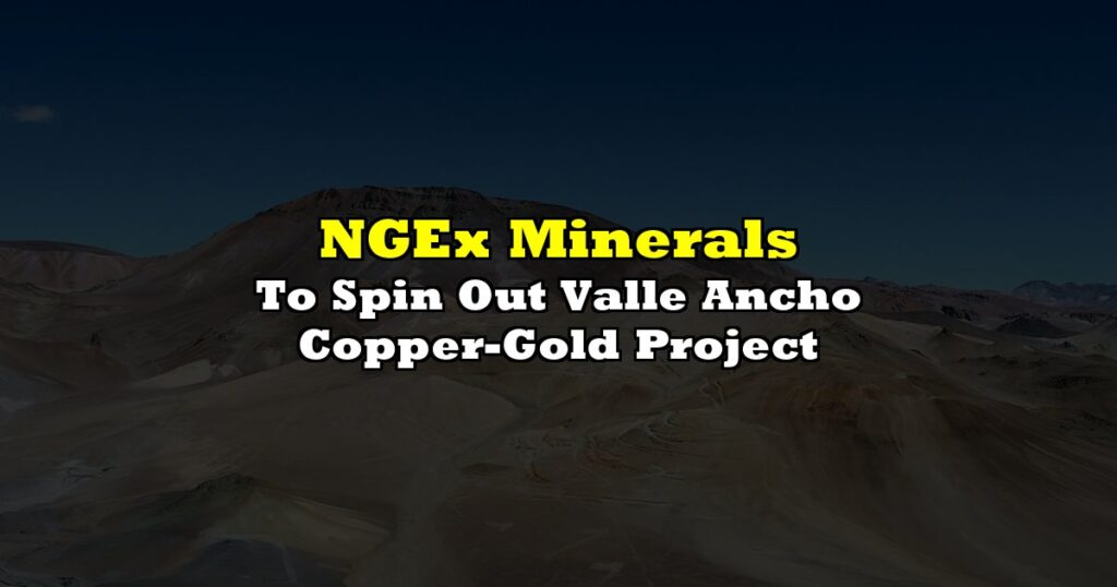 To Spin Out Valle Ancho Copper-Gold Project