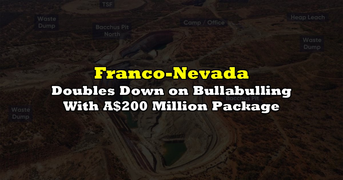 Doubles Down on Bullabulling With A$200 Million Package