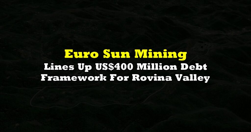Lines Up US$400 Million Debt Framework For Rovina Valley