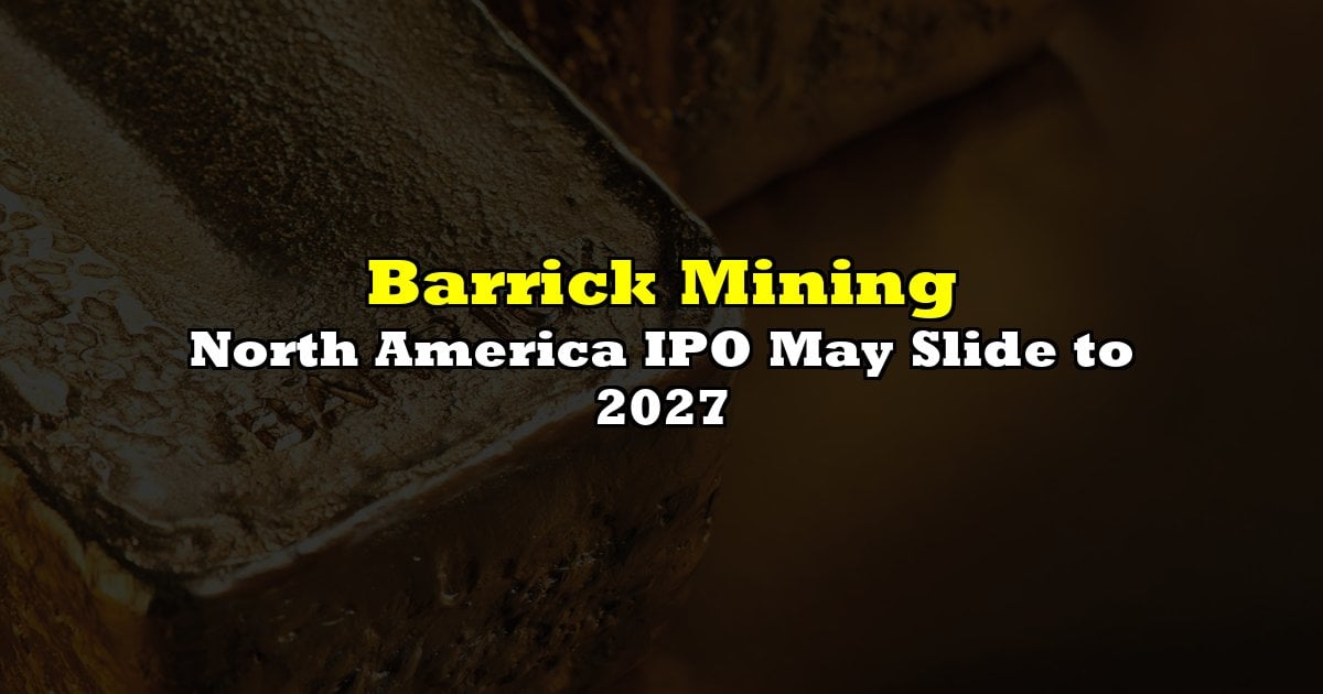 North America IPO May Slide to 2027