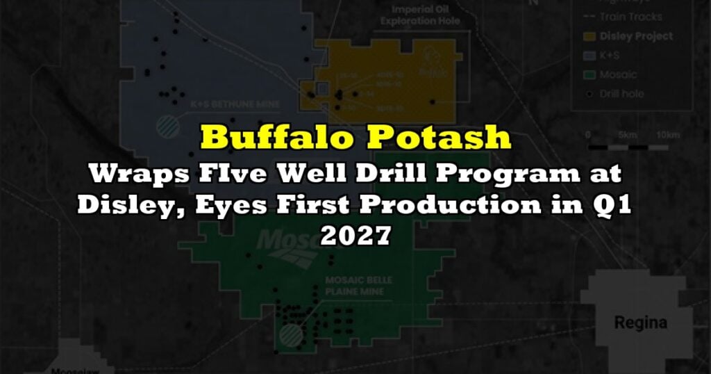 Wraps FIve Well Drill Program at Disley, Eyes First Production in Q1 2027