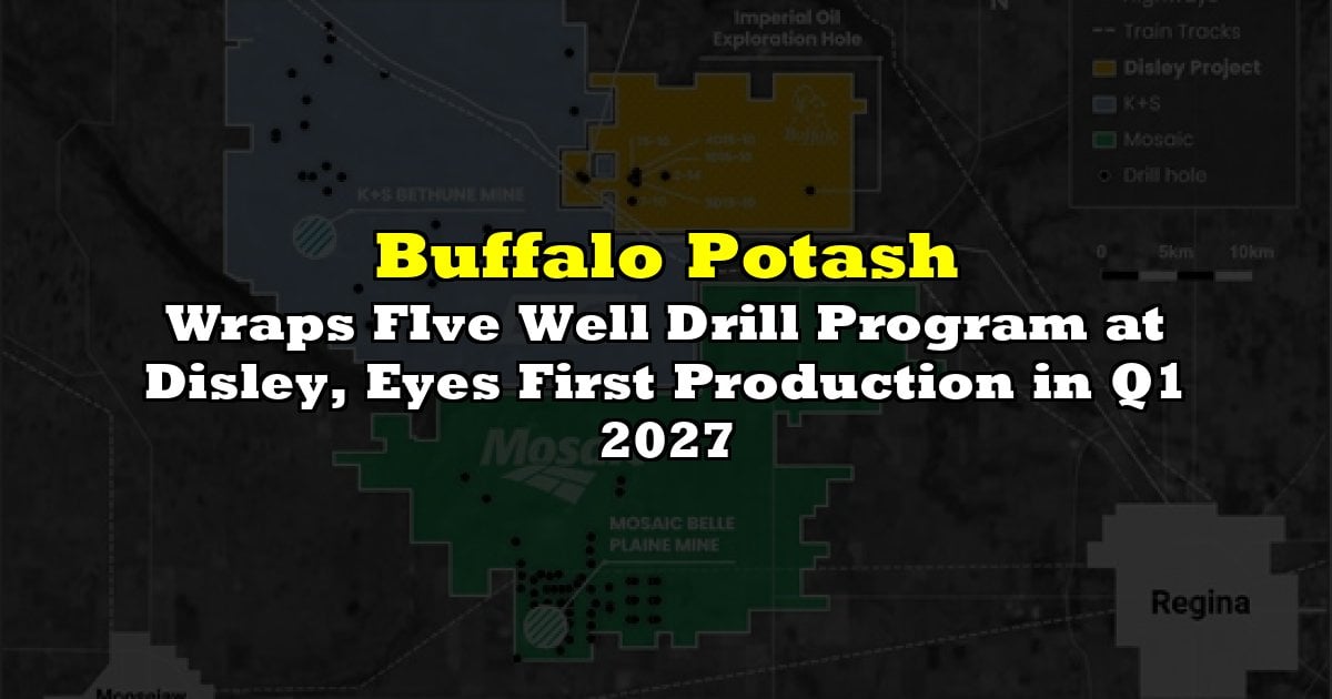 Wraps FIve Well Drill Program at Disley, Eyes First Production in Q1 2027