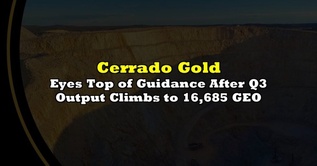 Eyes Top of Guidance After Q3 Output Climbs to 16,685 GEO