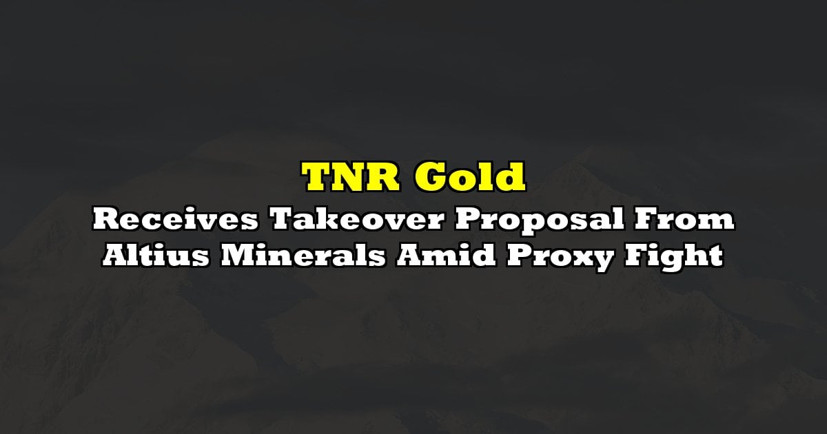Receives Takeover Proposal From Altius Minerals Amid Proxy Fight