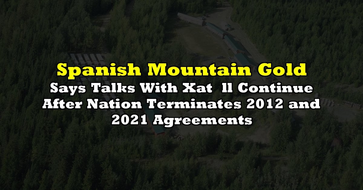 Says Talks With Xatśūll Continue After Nation Terminates 2012 and 2021 Agreements