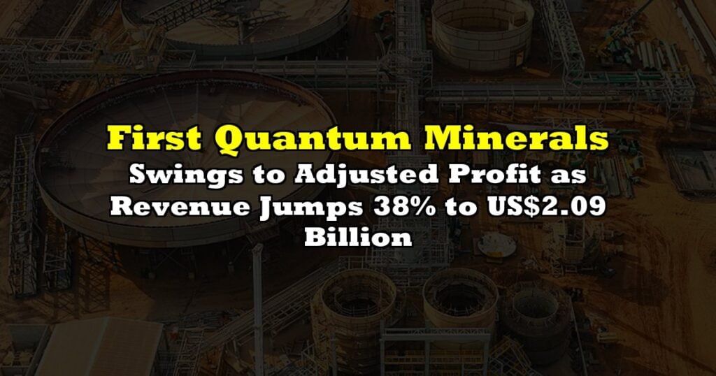 Swings to Adjusted Profit as Revenue Jumps 38% to US$2.09 Billion