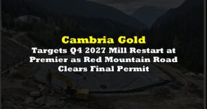 Targets Q4 2027 Mill Restart at Premier as Red Mountain Road Clears Final Permit