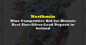 Wins Competitive Bid for Historic Keel Zinc-Silver-Lead Deposit in Ireland